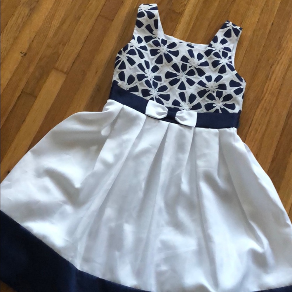 blue girls dress